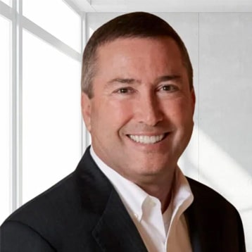 Man in suit, professional setting.