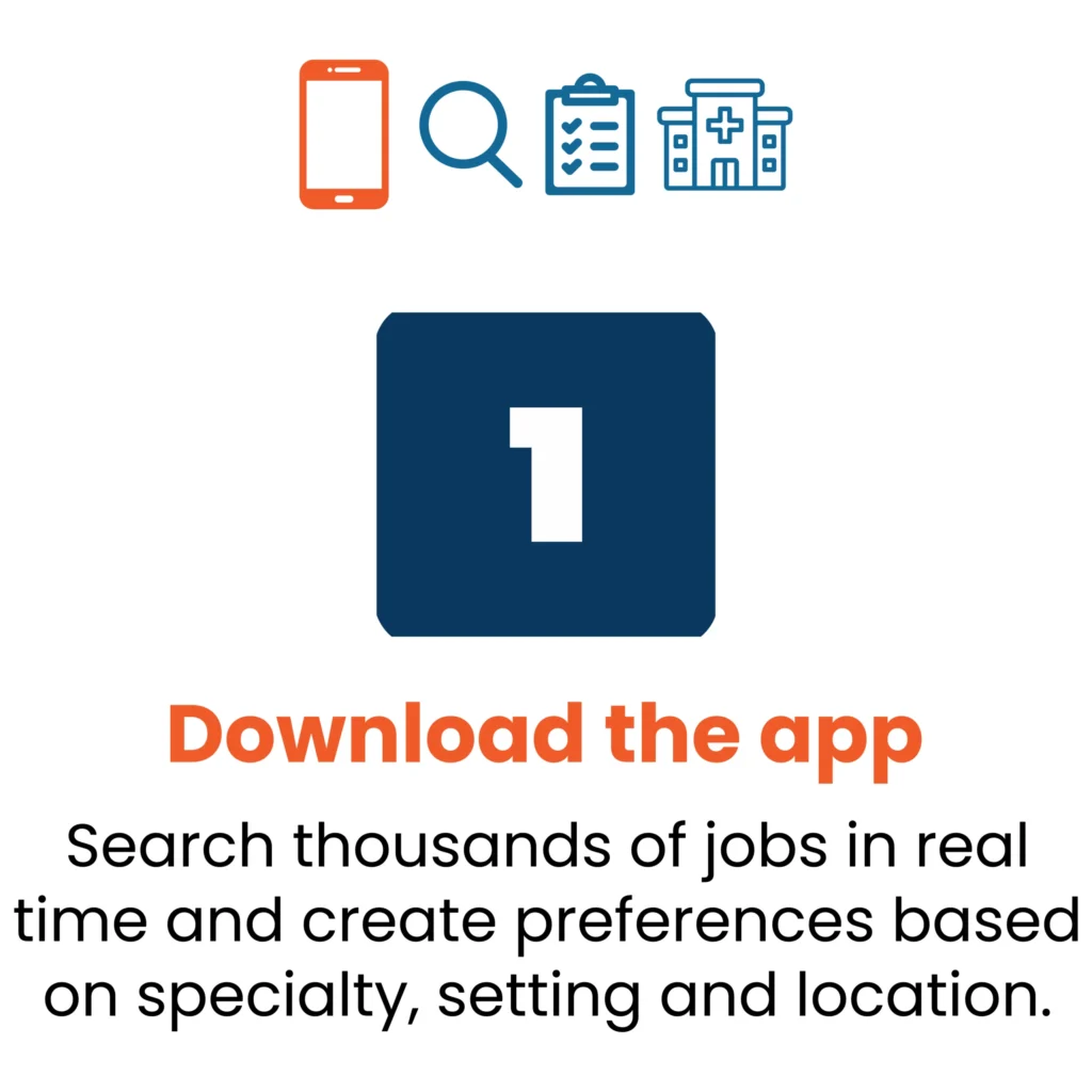 Download app for job search preferences